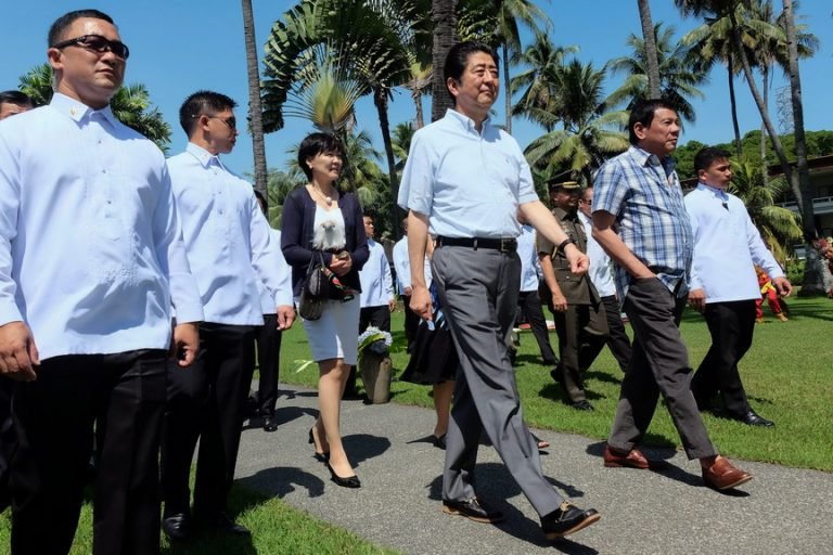 PICTURES: President Rody and PM Abe in Davao City