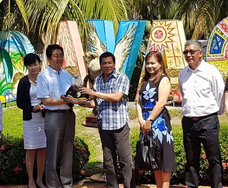 PM Abe names and adopts rescued Philippine Eagle  “Sakura”