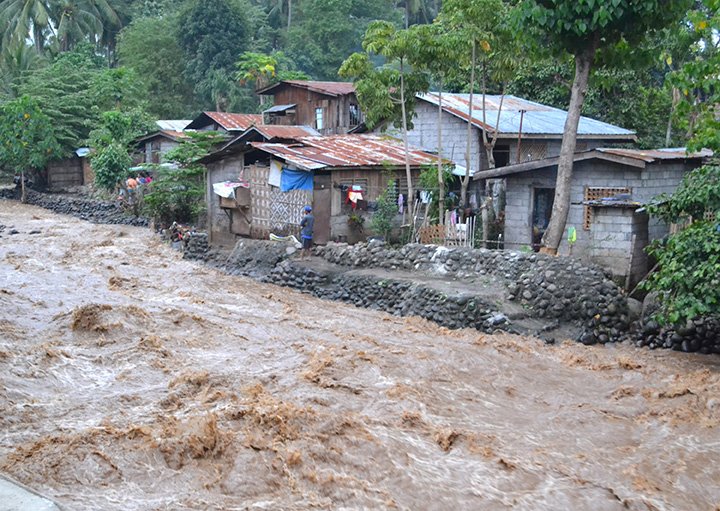 Flash flood in rural area. Photo by Henrylito D. Tacio