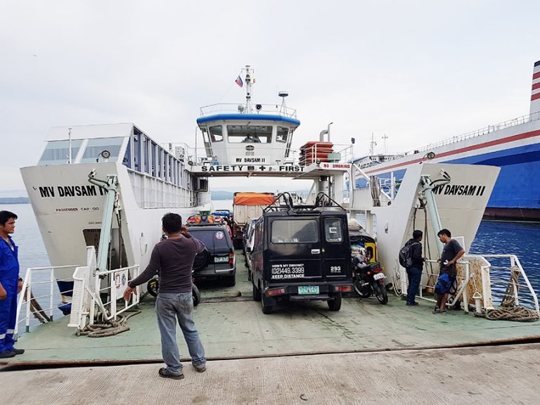 MARINA TO RORO:  Follow ferry-ride rules, avoid overloading