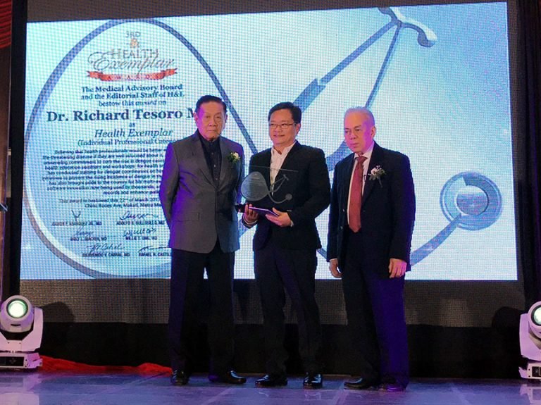 Davao doctor honored as health exemplar