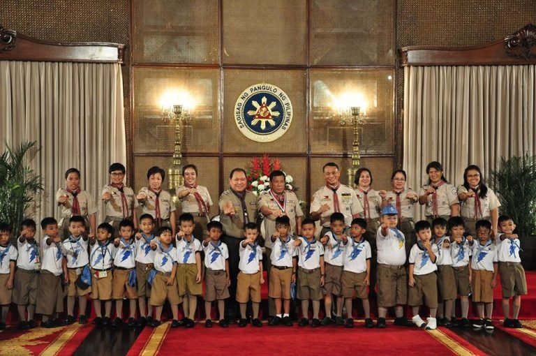 Duterte, the new chief scout
