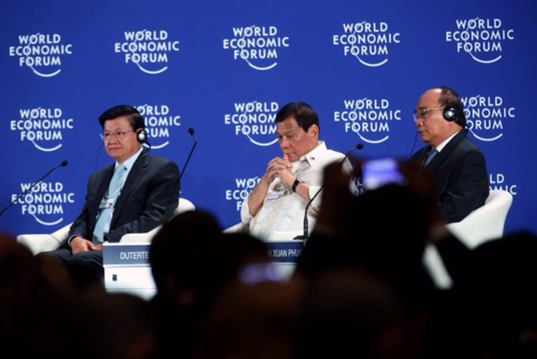 Duterte attends World Economic Forum