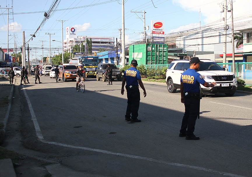 Police have intensified its road discipline campaign in Davao City as part of its heightened security measures in the city. On Friday, at least 259 vehicles, 245 of which are motorcycles, have been impounded due to traffic violations. Newsline Photo