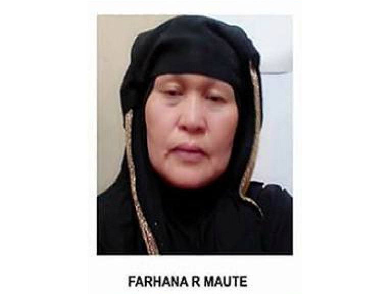 Maute Mom arrested with two wounded fighters