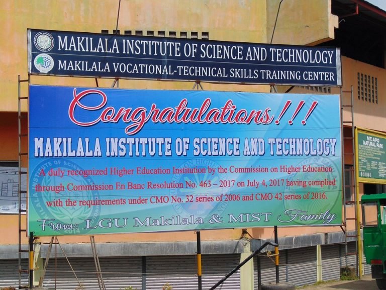 MIST in Makilala town: Mindanao’s first LGU-funded  free college education