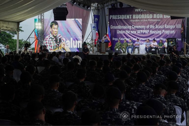 Philippine Scout Rangers to own home by 2018-Duterte