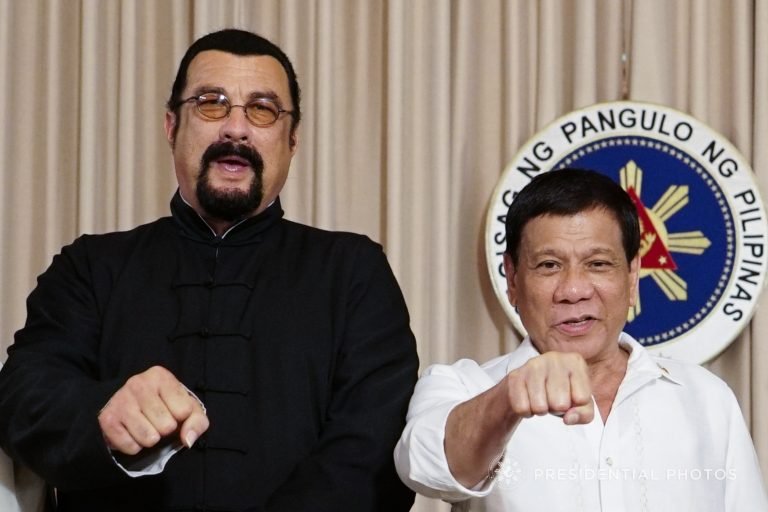 Steven Seagal meets President Duterte