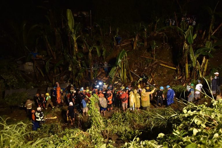 Four killed  in Tacloban Landslide