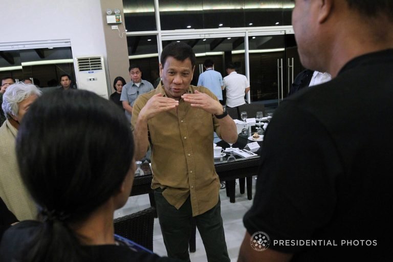 Duterte welcomes two NDF/NPA surrenderees