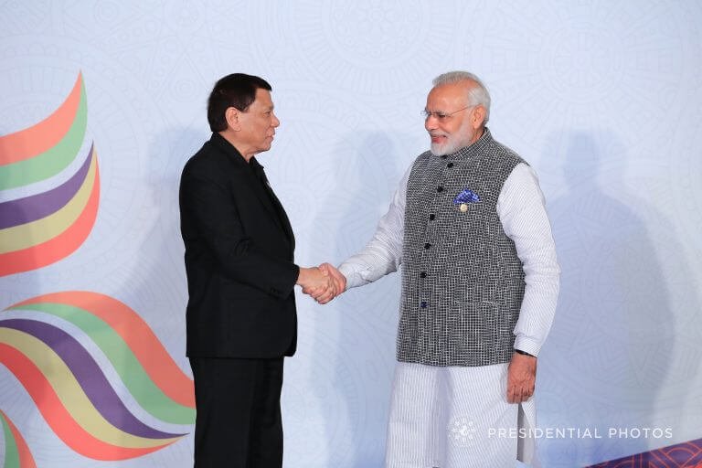 PH, India unite in war against illegal drugs, terrorism