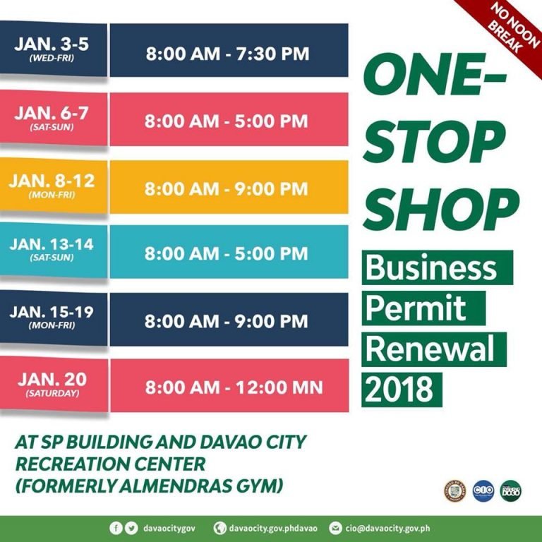 Davao City opens Almendras gym for business permit renewal