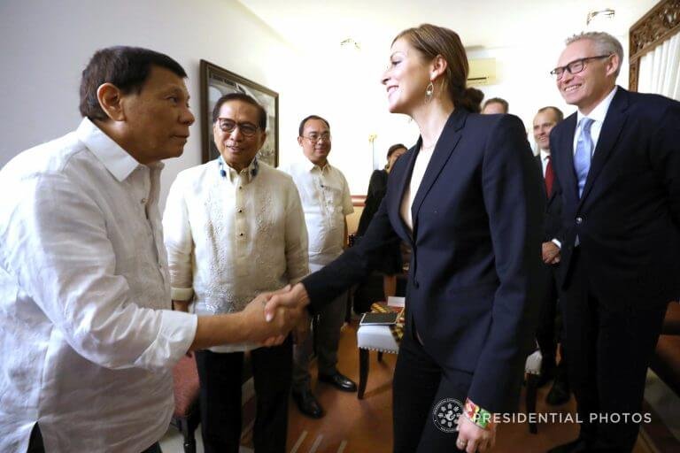 Duterte receives Norway Envoy in Davao