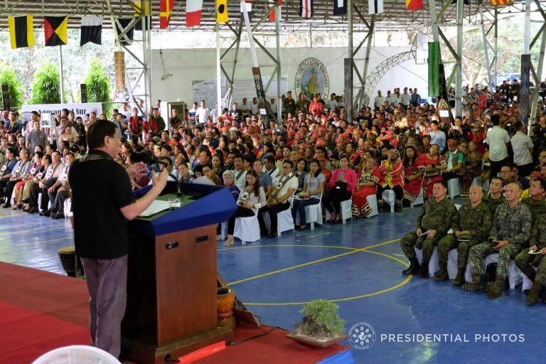 Duterte wants NHA to establish IP ancestral village