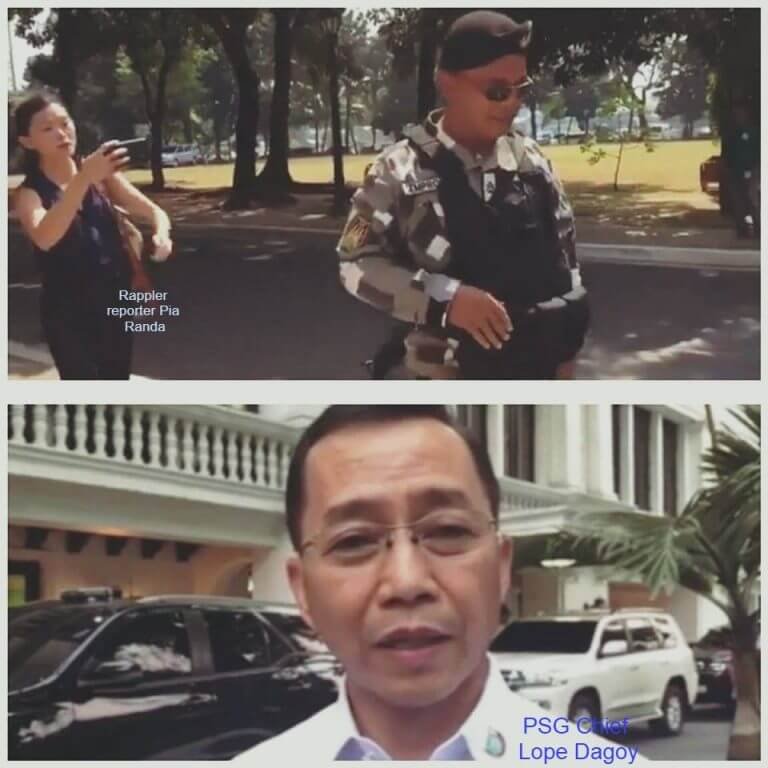 PSG threatens to ban rude journalists inside Malacañang complex