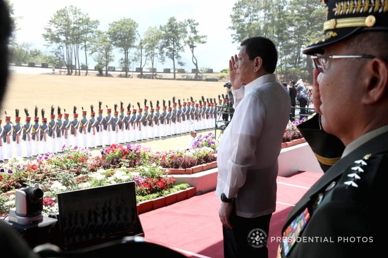 Duterte assures full support for PMA graduates