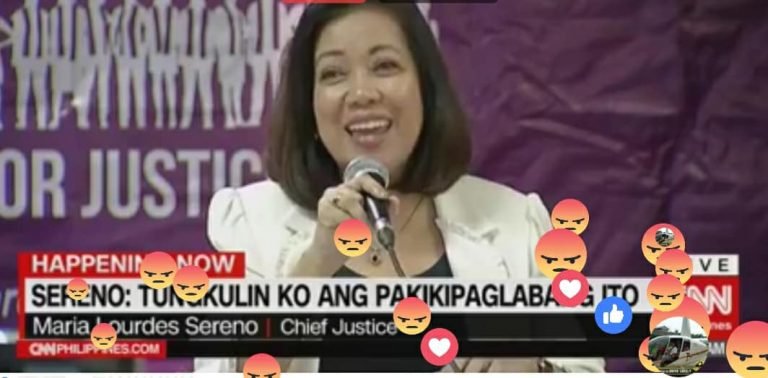 Sereno: I will not resign