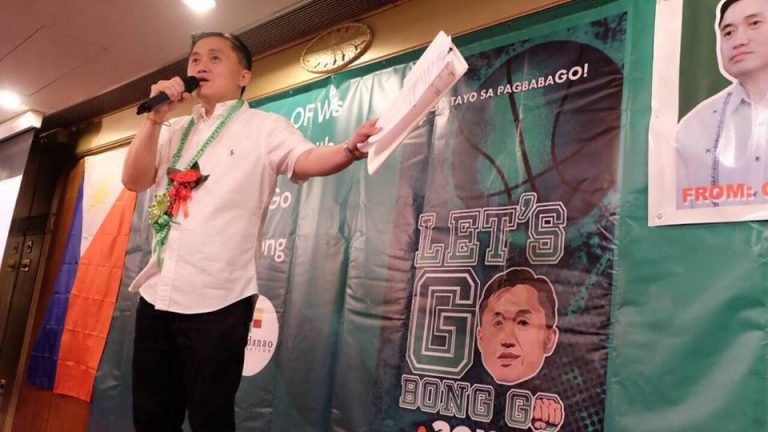 Go enjoins OFWs to support the government programs