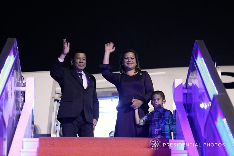 Duterte arrives in Hong Kong for a working visit