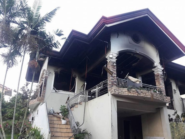 Mansyon ni Konsehal Parojinog, nasunog o gisunog?