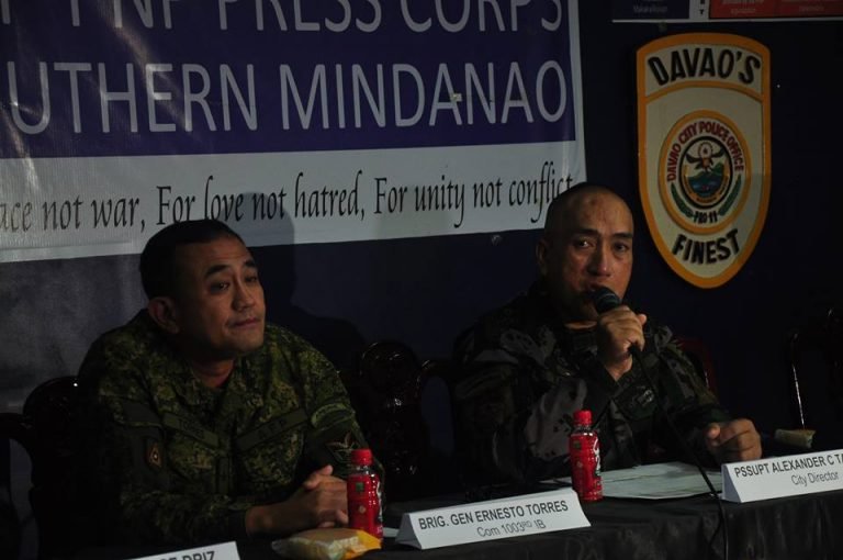 Davao City Police Office  intensifies security measures in Brgy. 23-C