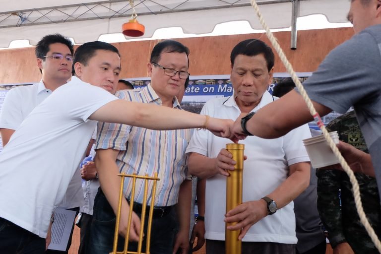 Duterte breaks ground for NHA housing in Talisay City