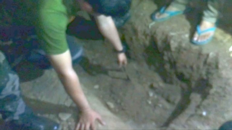 Mga Armas gilubong sa compound sa eskuelahan sa Ozamiz