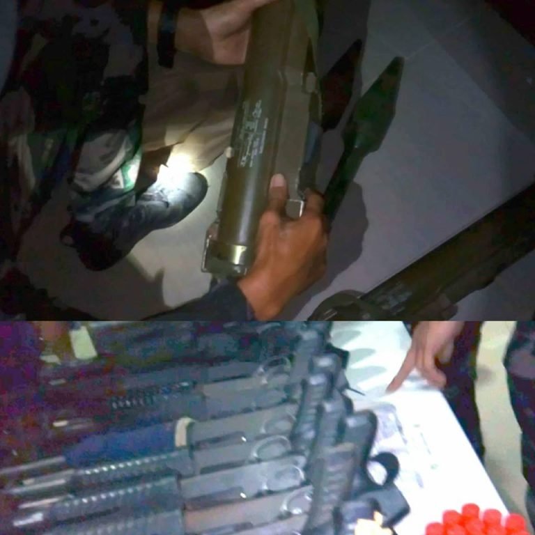 Cache of firearms, shabu  found inside Parojinog’s hotel, security office