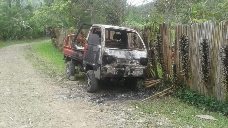 Mountain Resort nga wala mohatag ug revolutionary tax  gisunog sa NPA