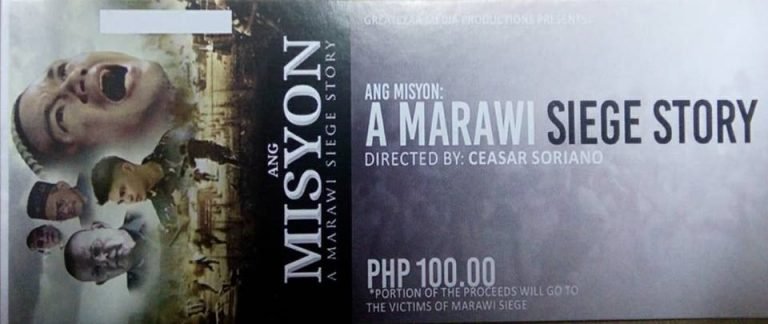 P100 collection for Marawi siege movie stirs controversy