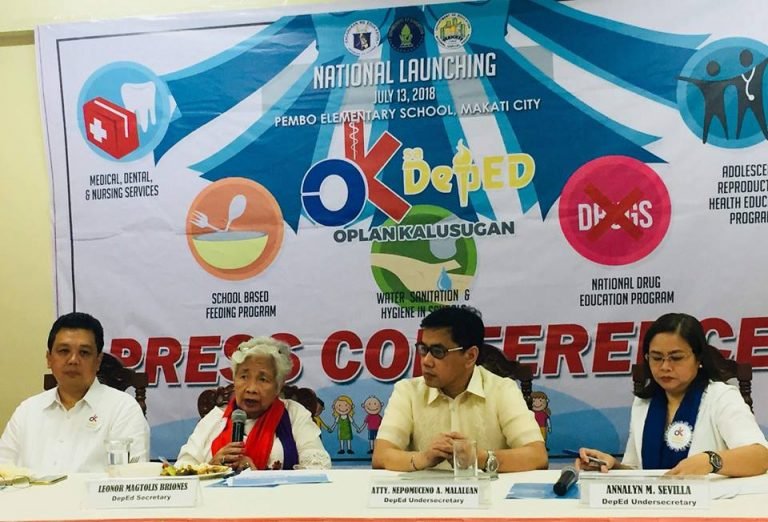 Random tests done to verify prevalence of drug use, not users: DepEd