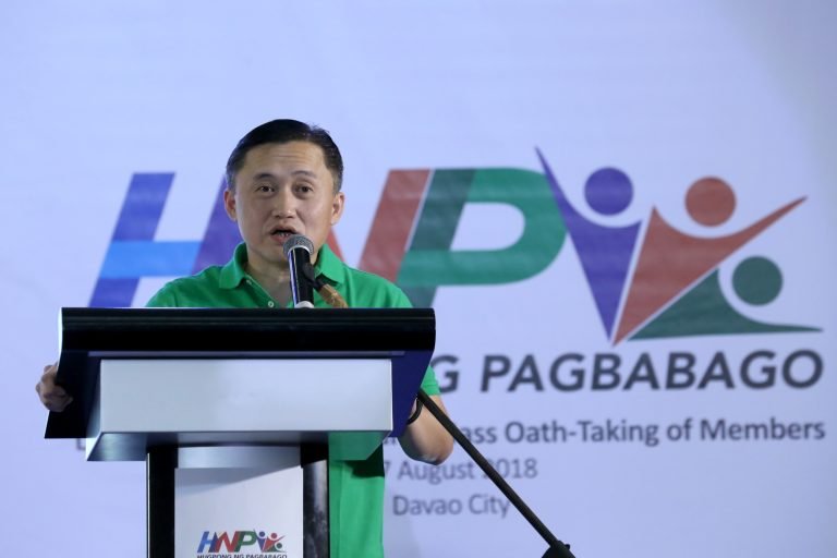 Sec. Bong Go takes oath as new Hugpong ng Pagbabago member