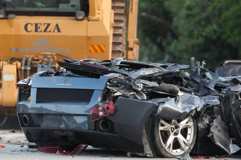 Duterte leads destruction of smuggled luxury cars, big bikes at Port Irene Cagayan
