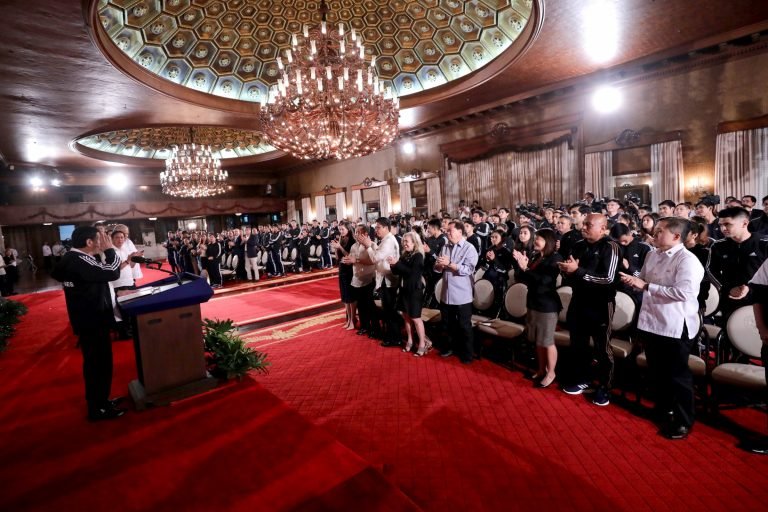 Duterte sends off Filipino athletes bound for 18th ASIAN Games in Indonesia