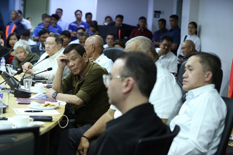 Duterte sends Bello and Tugade to their provinces to monitor ‘Ompong’