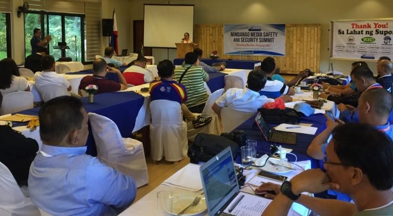 Calls for security guarantee of media workers highlights Mindanao Safety and Security Summit
