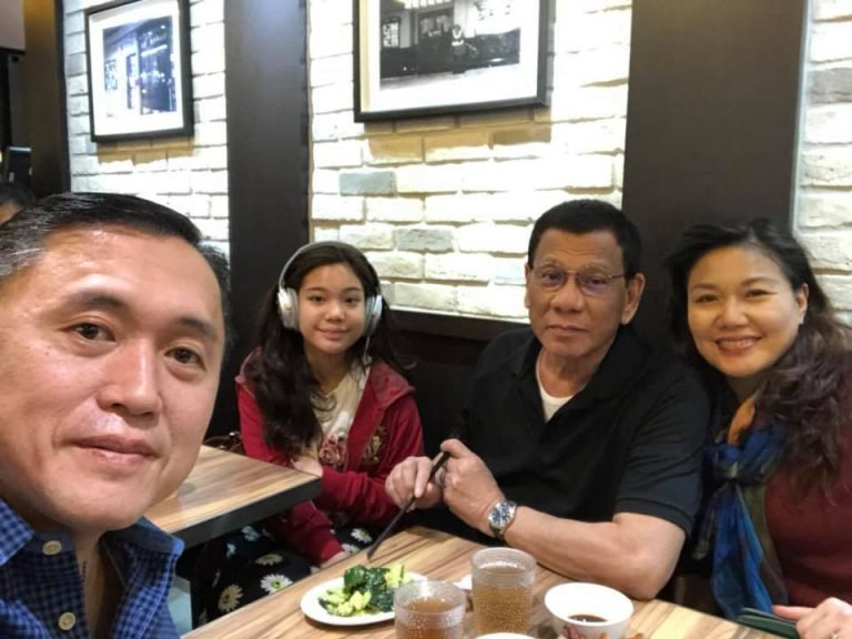 Duterte takes a break in Hongkong