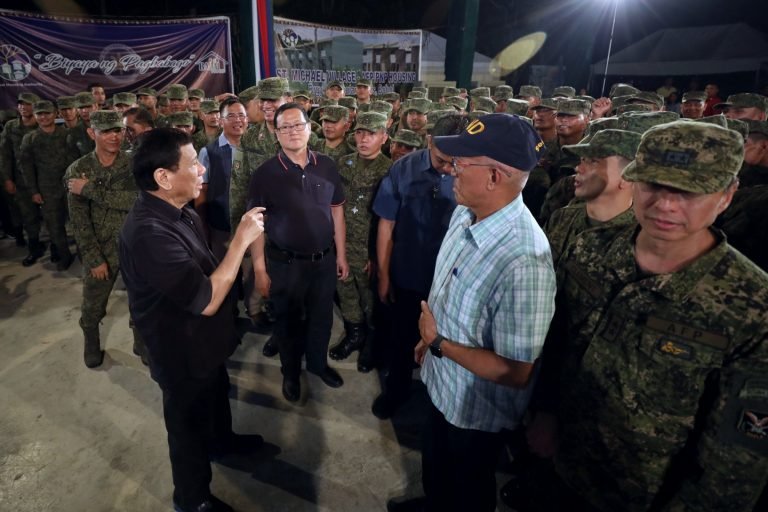 Duterte leads turnover of AFP-PNP housing units in Bohol Duterte leads turnover of AFP-PNP housing units in Bohol
