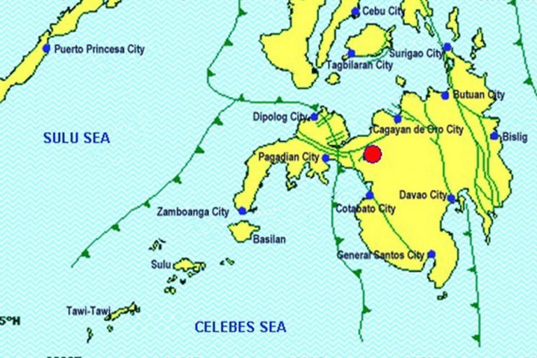 Philvolcs records magnitude 6 earthquake in Lanao del Sur