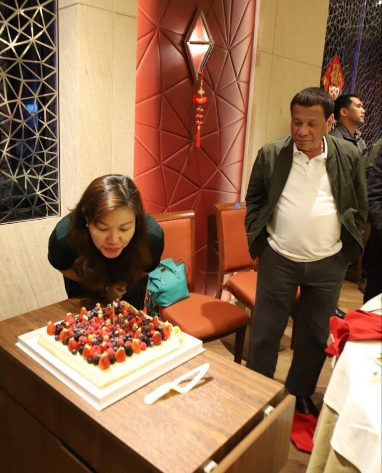Kitty asks Papa Rody,  to rest and relax in HK on her Mama Honeylet’s birthday