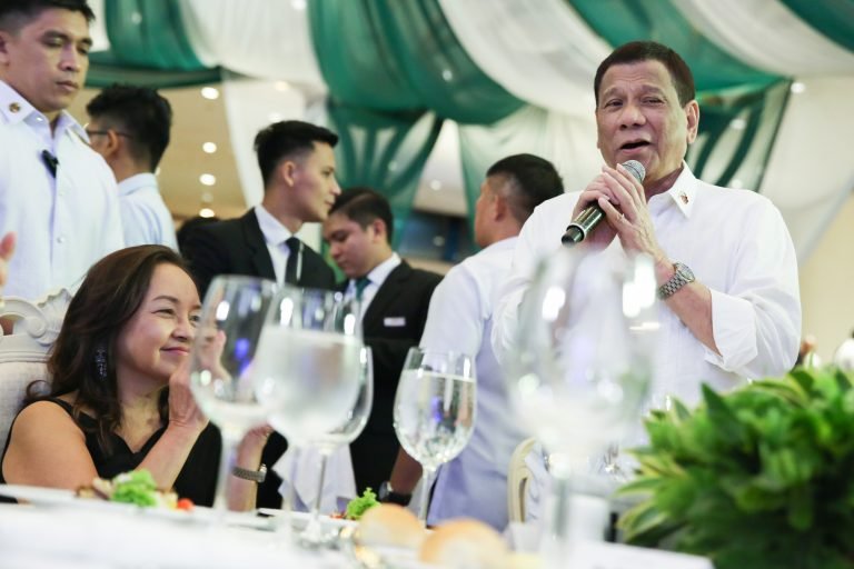 Duterte admires Arroyo’s tough leadership as House Speaker