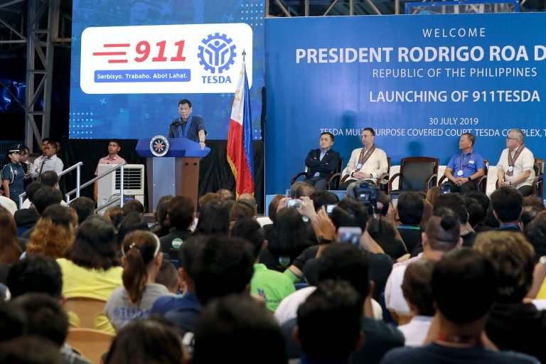 Need job? dial 911TESDA-Duterte