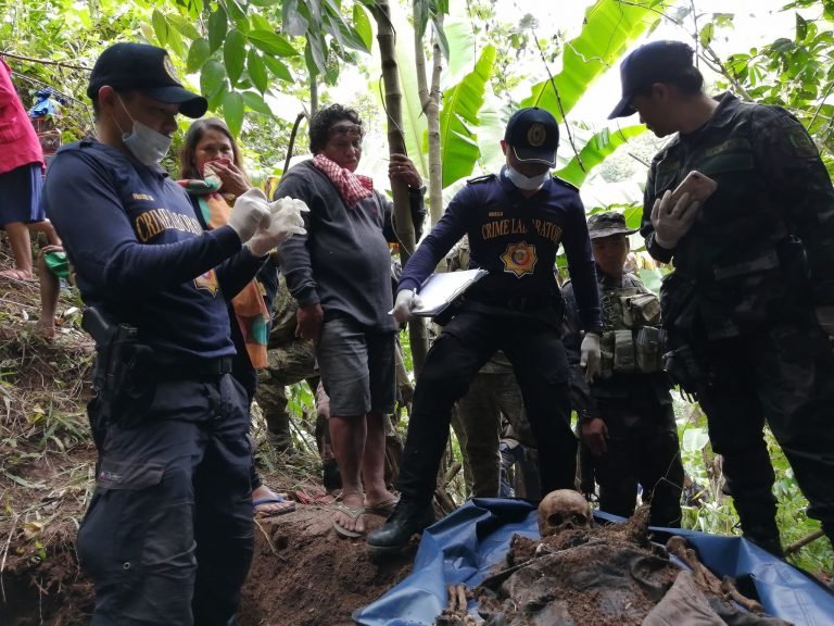 Kalabira sa mga gidagit sa NPA niadtong 2017, gikutkot sa Kitaotao, Bukidnon