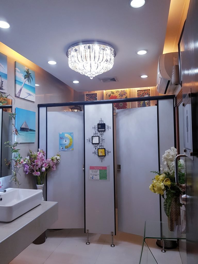 A beautiful air-conditioned toilet  in CDO