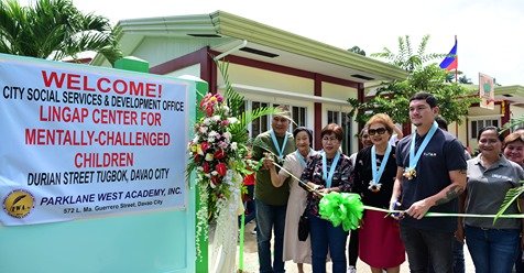 Davao City opens care home for mentally challenged kids
