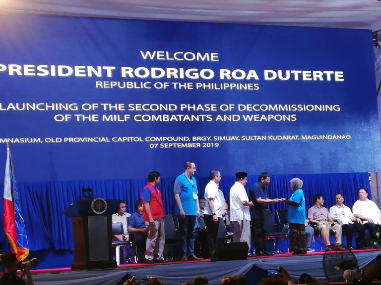Murad : Decommissiong is not surrender