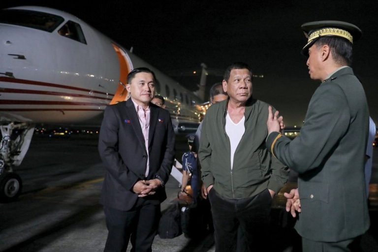 Duterte nakauli na sa Pilipinas gikan sa South Korea