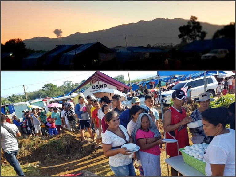 Catamco re-assumes post, breaks bread with evacuees