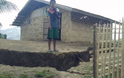 57 families in Sarangani village flee due to tension cracks