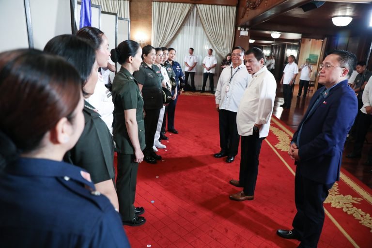 Duterte warns all-female UN peacekeepers on risk of overseas  deployment